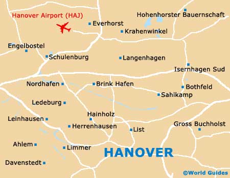 Small Hanover Map