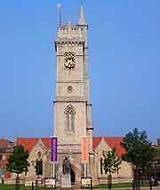 Hartlepool Art Gallery picture, showing the former church building