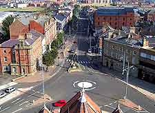 Photo of town centre roads