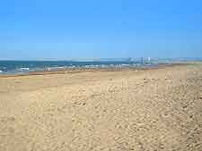 Photo of the golden beachfront of Seaton Carew