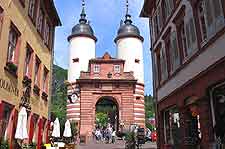 Photo of Heidelberg's famous Bridge Gate