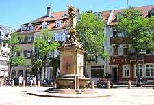 Photo of Market Place (Marktplatz) in Heidelberg's Old Town