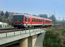 Photo of a city train