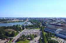 Helsinki aerial view