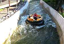 Photograph of Helsinki's Linnanmaki Amusement Park