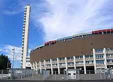Picture of the Helsinki Olympic Stadium and Tower