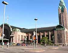 View of the Rautatieasema (Railway Station)