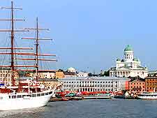 View of Helsinki's harbourfront