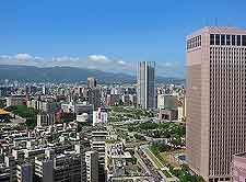 Taipei (Taiwan) skyline view