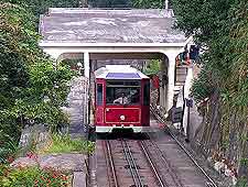 Victoria Peak picture, showing the Peak Tram