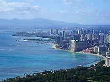 Coastline photo of Honolulu