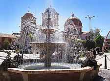 Picture of plaza fountain