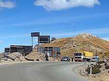 Photo of main road leading into city