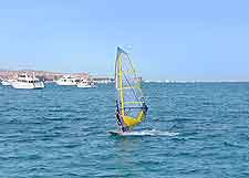 Picture of windsurfing on the Red Sea