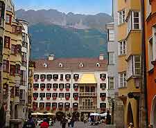 View of the city centre and Golden Roof