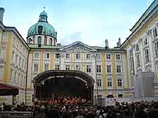 Picture of concert staged at the Hofburg