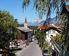 View of central Igls