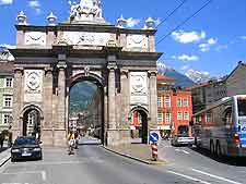 Image of the Triumphpforte (Triumphal Arch)
