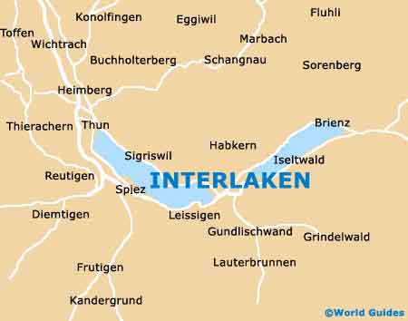 Interlaken map
