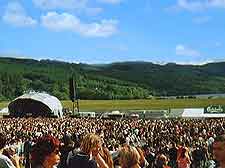 Photo of local festival in the summer