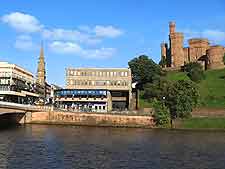 Picture of the city and the River Ness