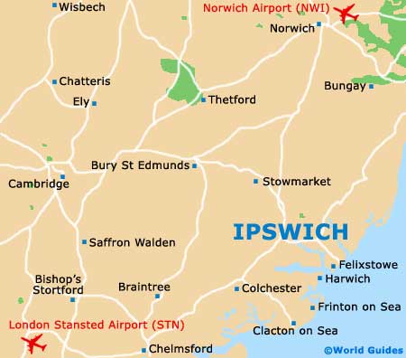 Small Ipswich Map