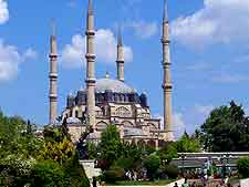 Photo of imposing Edirne mosque