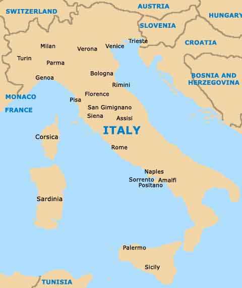 San Gimignano Maps And Orientation San Gimignano Tuscany Italy