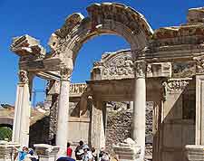 Image of Izmir Temple of Hadrian Ruins