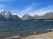 Teton Mountain Range view