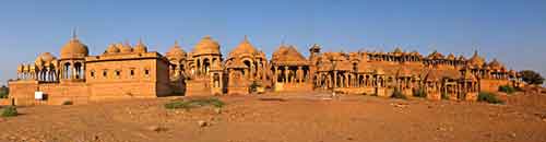 Panoramic photo of the neighbouring Bada Bagh