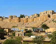 Panoramic photo of the Jaisalmer Fort (Golden Fort)