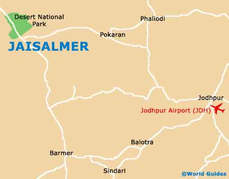 Small Jaisalmer Map