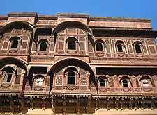 Further picture of the Mehrangarh Fortress