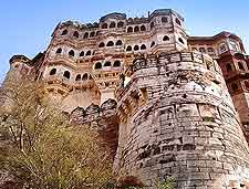 View of the Mehrangarh Fort