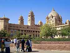 Picture showing the Umaid Bhawan Palace and Museum