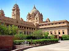 Picture showing the Umaid Bhawan Palace