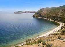 Coastal image of Lake Titicaca