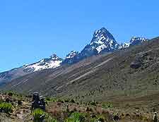 Scenic image of the Mount Kenya National Park