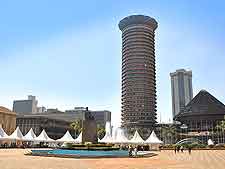 Image of the Kenyatta International Conference Centre (KICC) in Nairobi