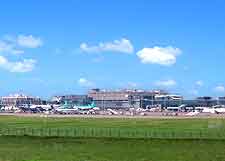 Photo of Dublin Airport from a distance
