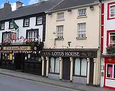 Image of restaurants on Parliament Street, including the Lotus House