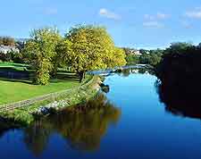 Scenic photograph of the River Nore