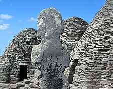 Photo of the nearby Klosteranlage on the island of Skellig Michael