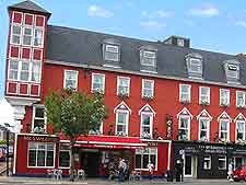 Picture showing the McSweeney Arms Hotel on College Street