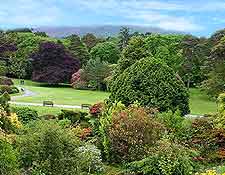 View of the gardens at Muckross House