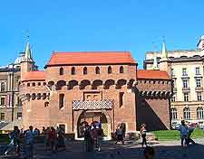 Krakow Barbican (Barbakan) photograph