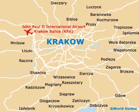 Small Krakow Map