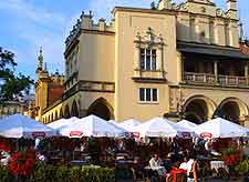 Further photo showing the Main Market Square in Krakow