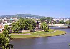 Picture showing the Vistula River